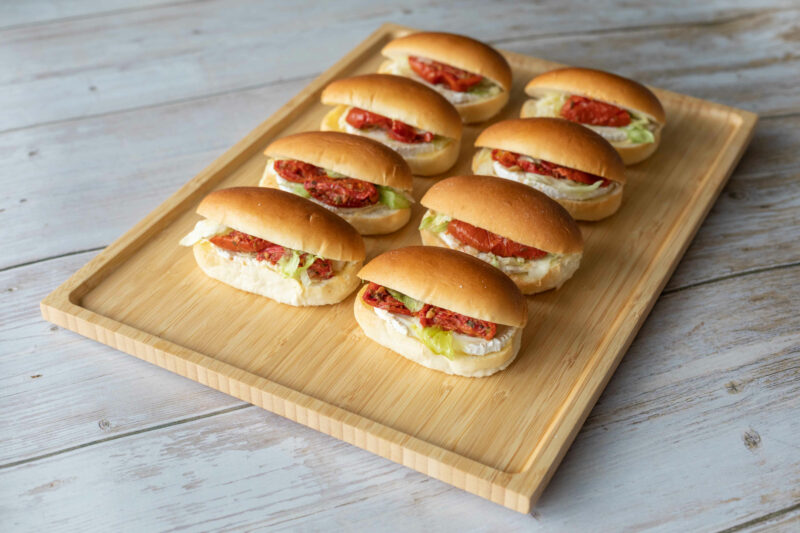 8 Mini sandwichs "Le Végétarien"