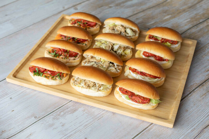 21 Mini sandwichs