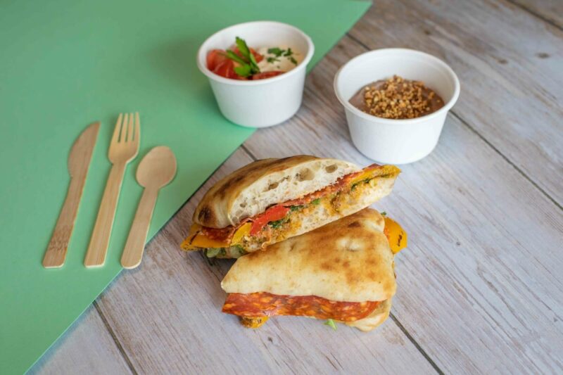 Lunchbox focaccia Calabrese – Image 2