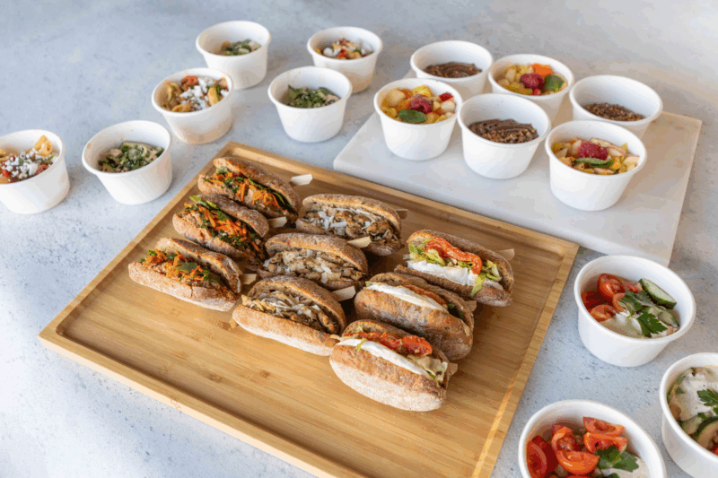 Buffet mini sandwichs