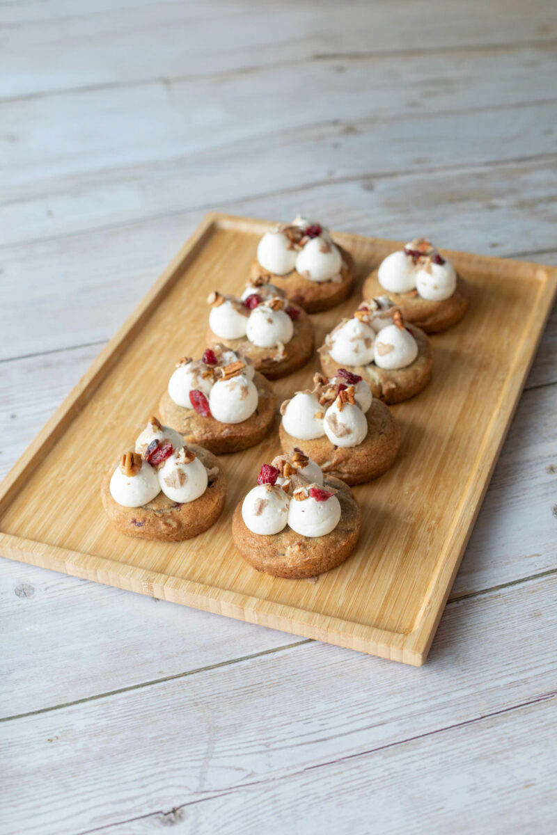 8 Cookie sarrasin, cranberry et chocolat blanc